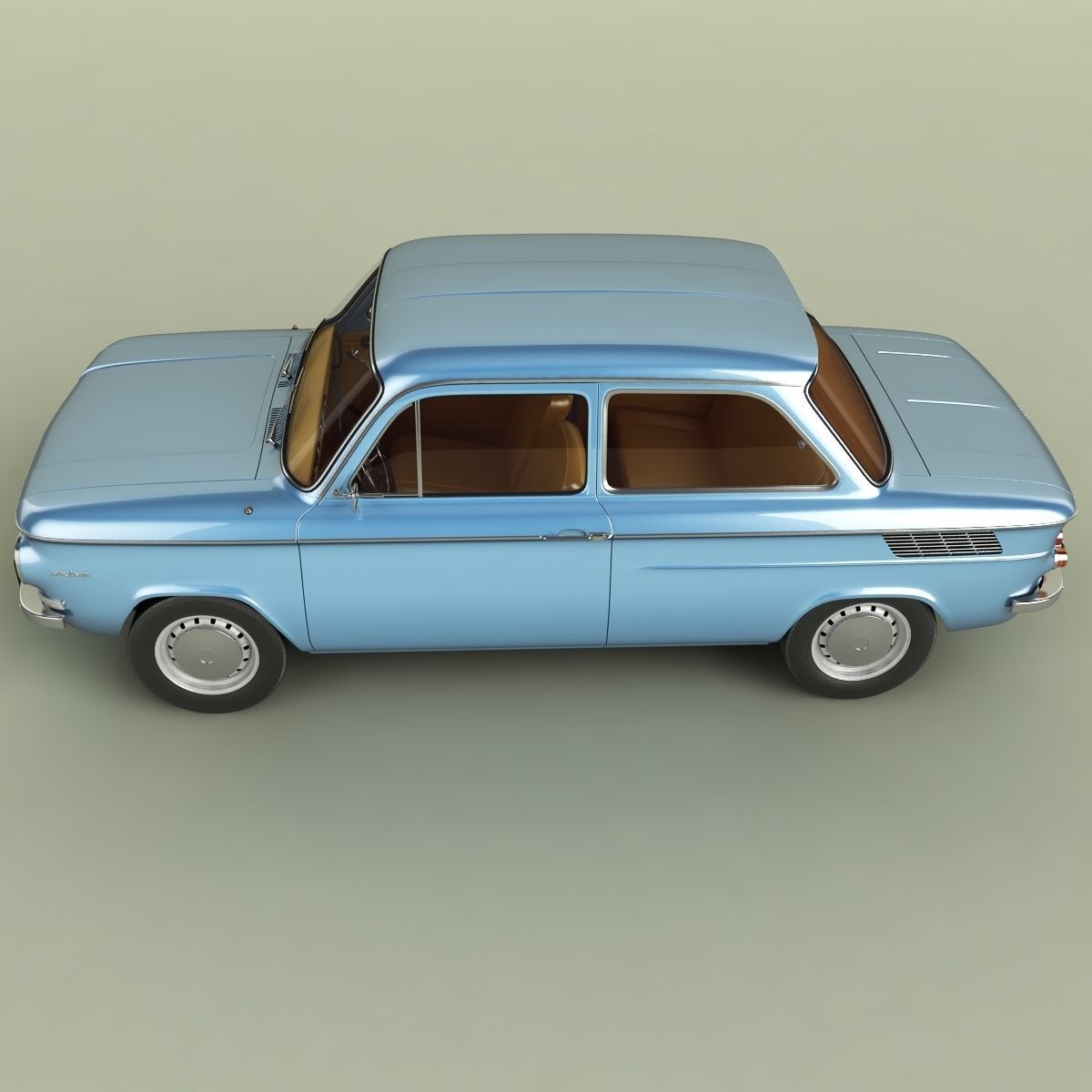 NSU Prinz TT 3D model_6