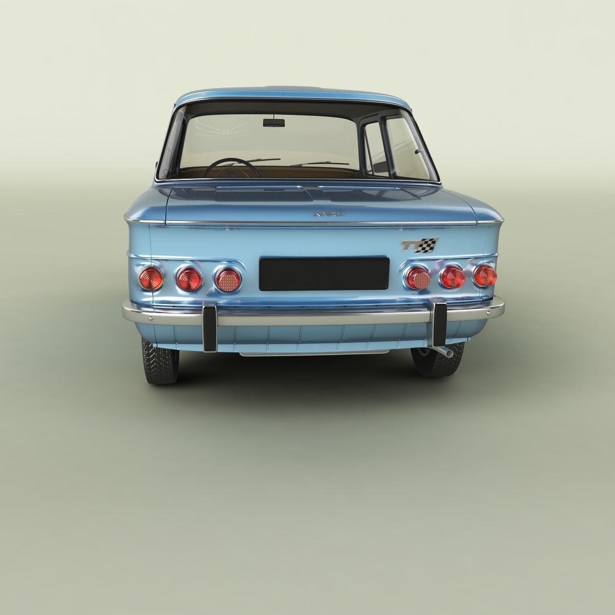 NSU Prinz TT 3D model_3