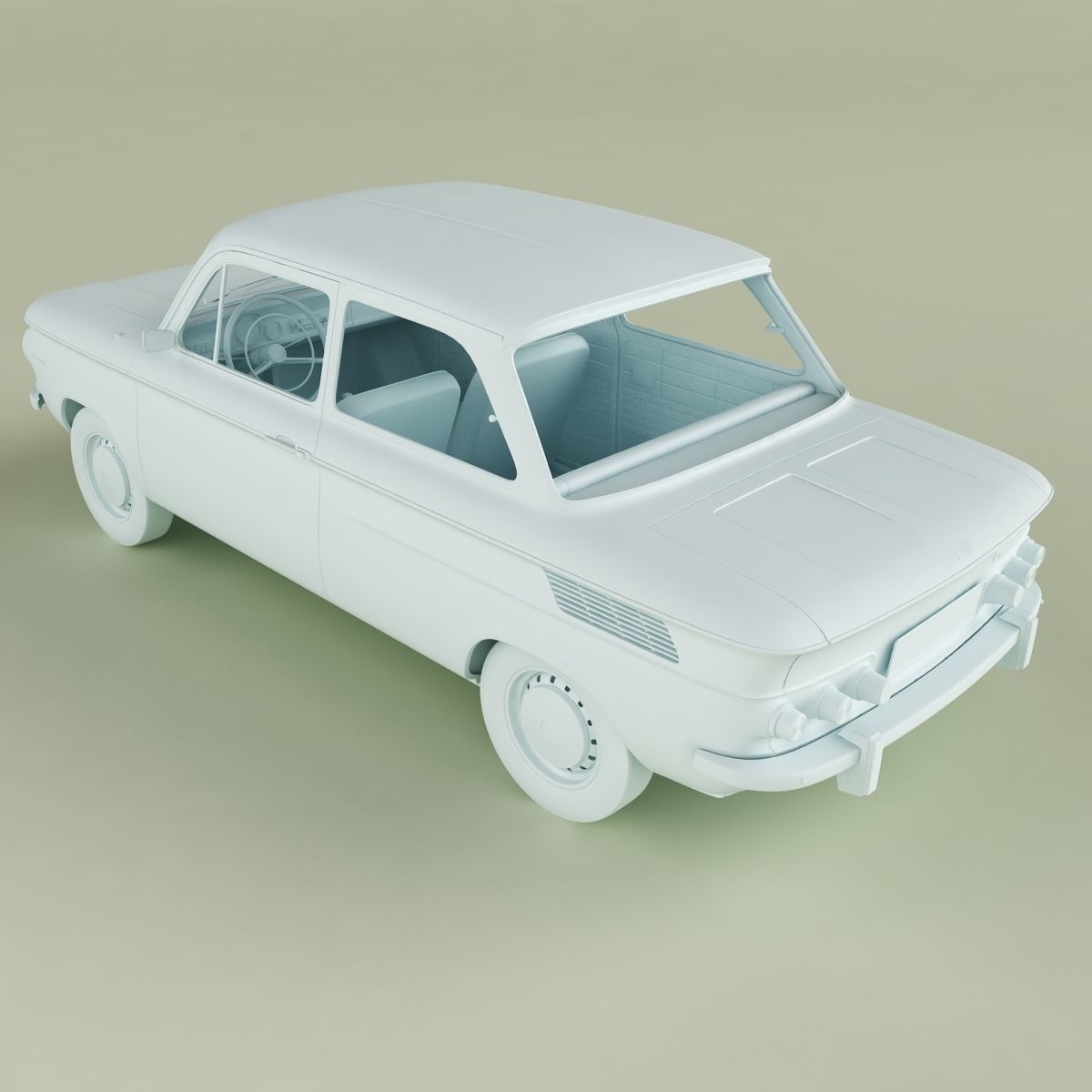 NSU Prinz TT 3D model_12