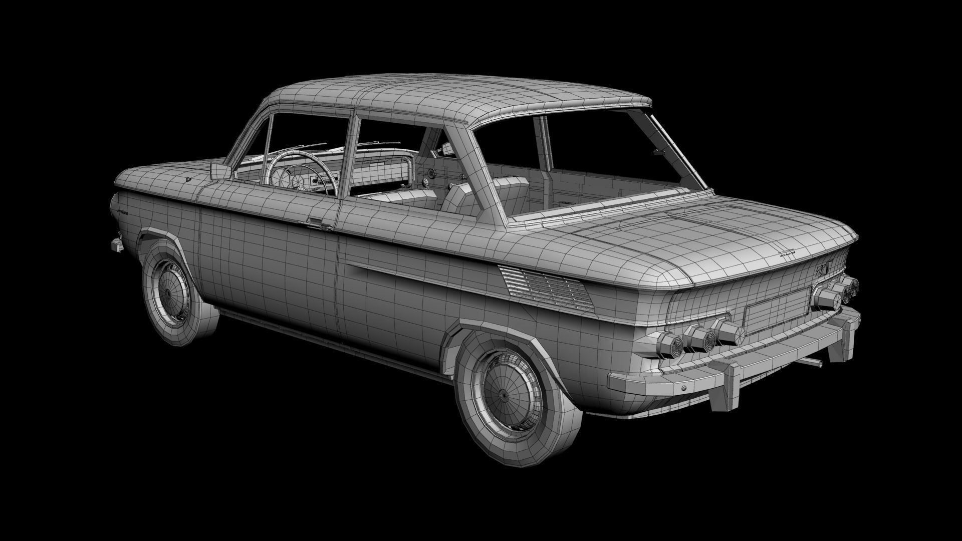 NSU Prinz TT 3D model_15
