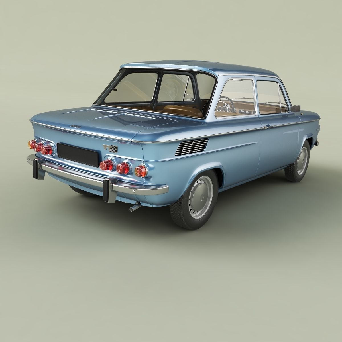 NSU Prinz TT 3D model_2