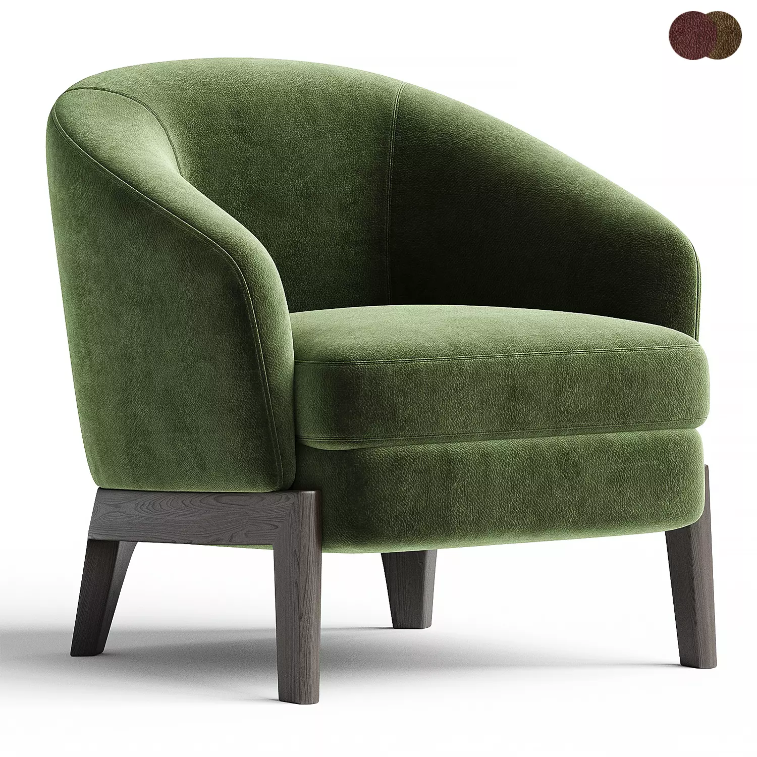 Chelsea armchair 3D model_0