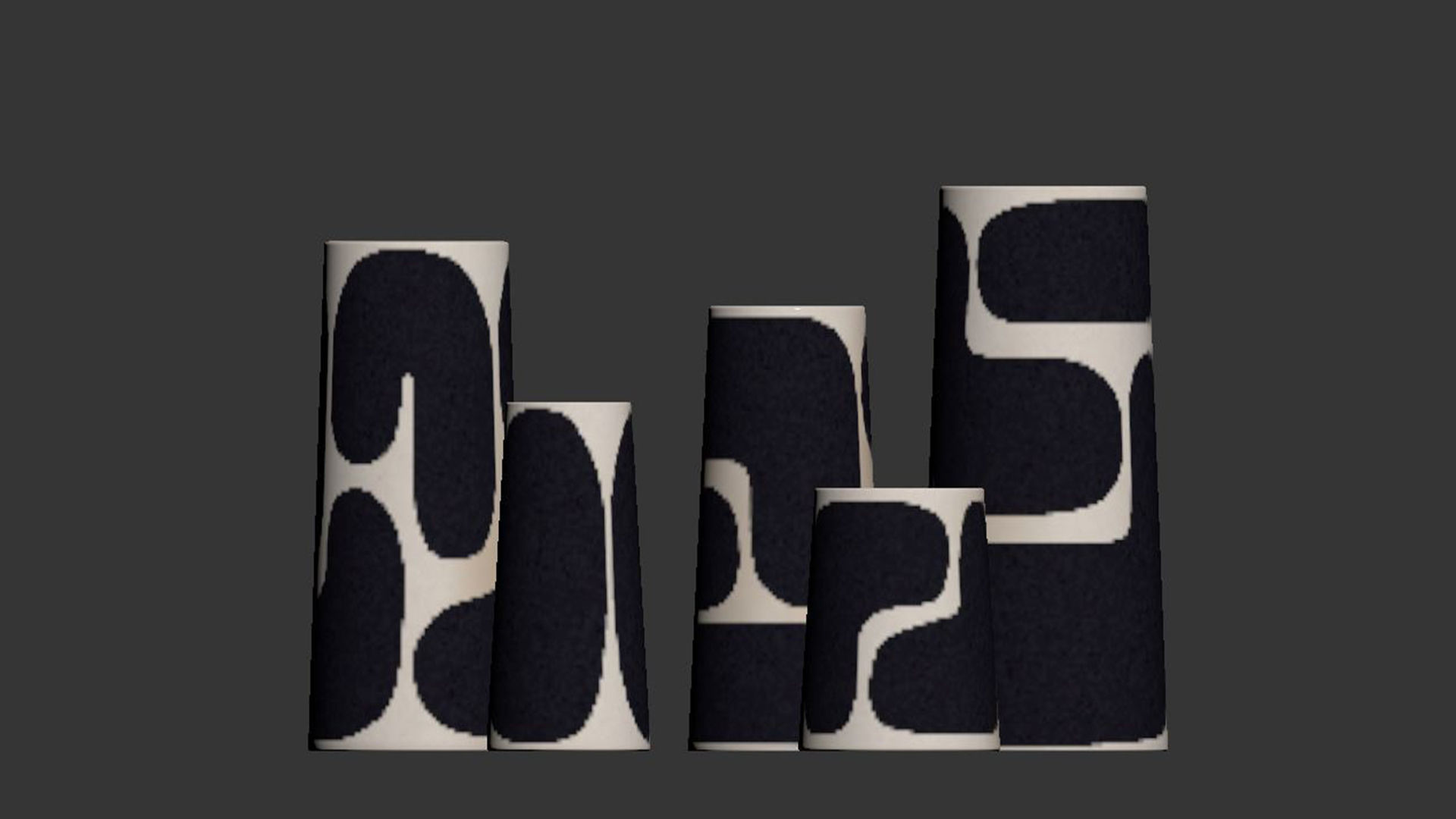 Franca NYC Pillar Vase 3D model_3