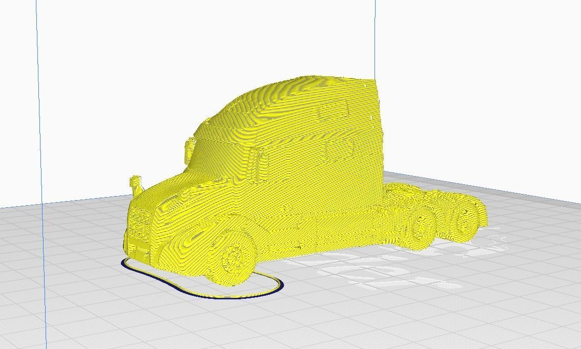 volvo vnl 760 tractor truck 2018 3D print model_9