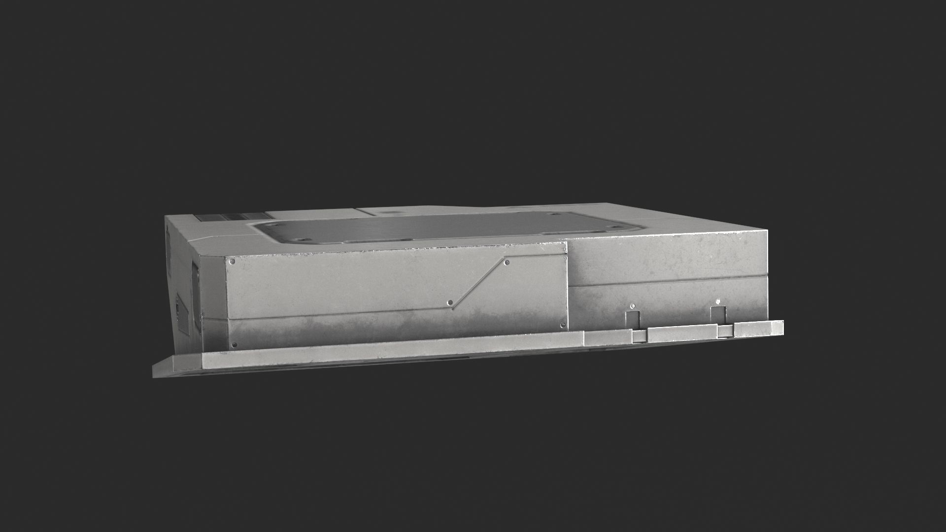 Sci Fi Scanner Display Low-poly 3D model_14
