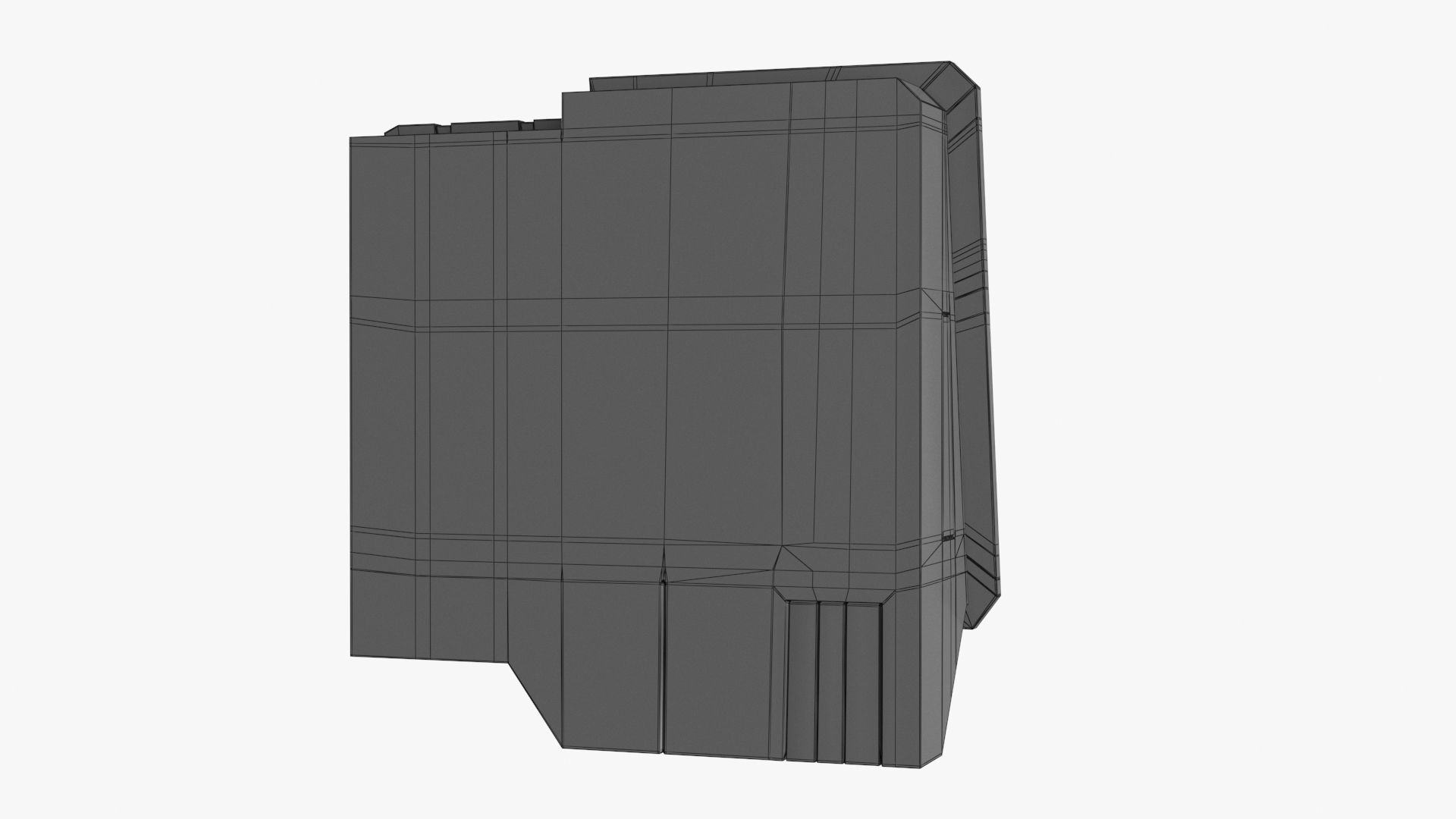 Sci Fi Scanner Display Low-poly 3D model_19