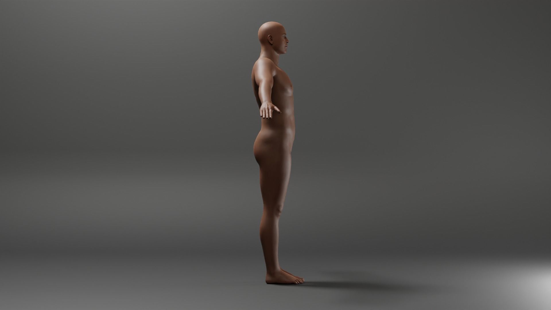 Realistic Male - Manny 3D model_2
