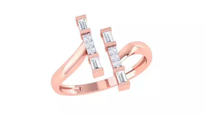 High Jewelry Diamond Ring 3dm renders