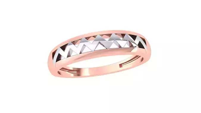 Women Band Ring 3dm render