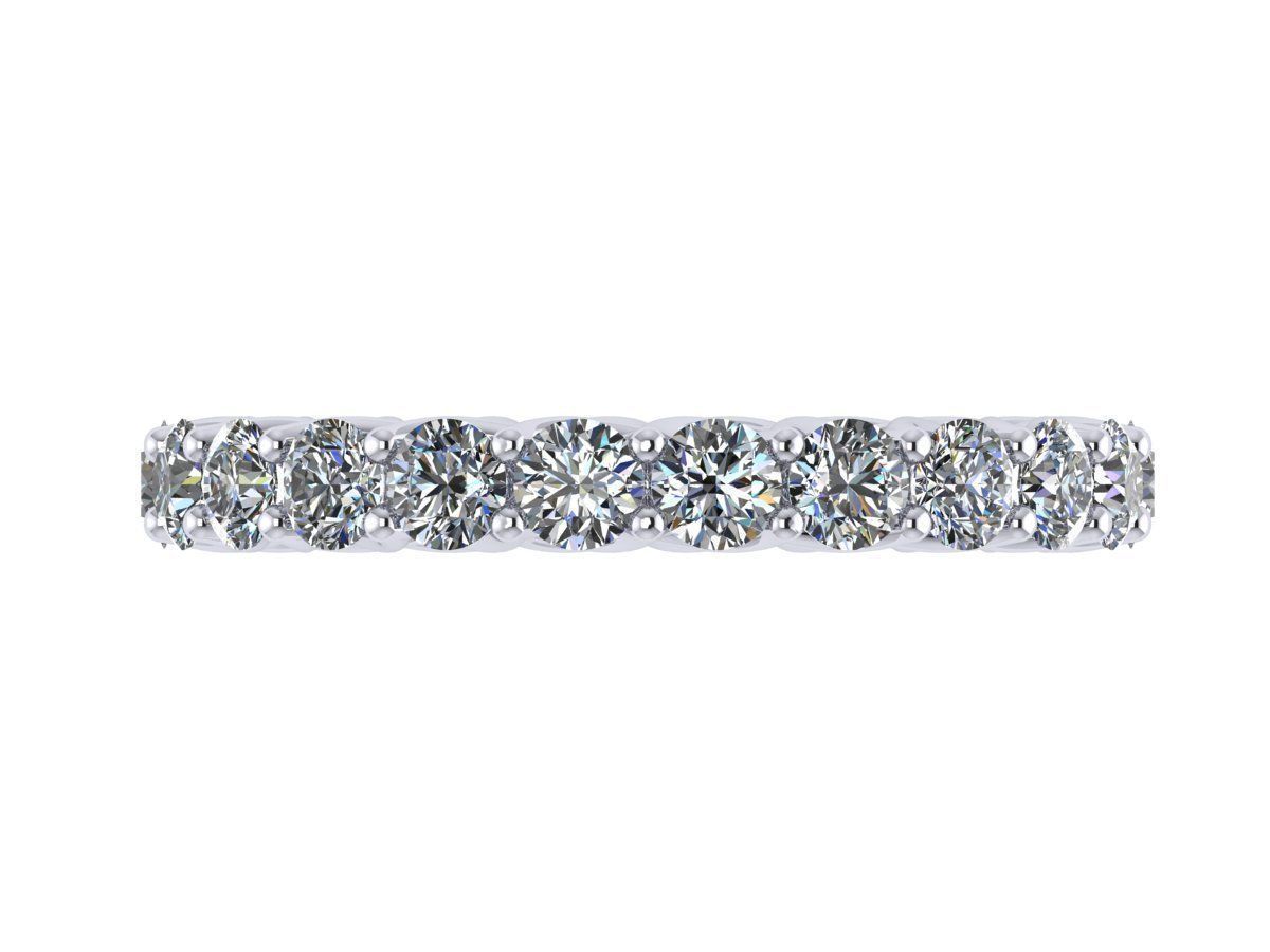 braided diamond engagement ring 3D print model_6