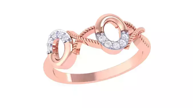 High Jewelry Diamond Ring 3dm renders