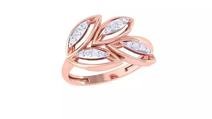 High Jewelry Diamond Ring 3dm renders