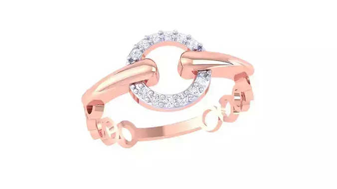 High Jewelry Diamond Ring 3dm renders