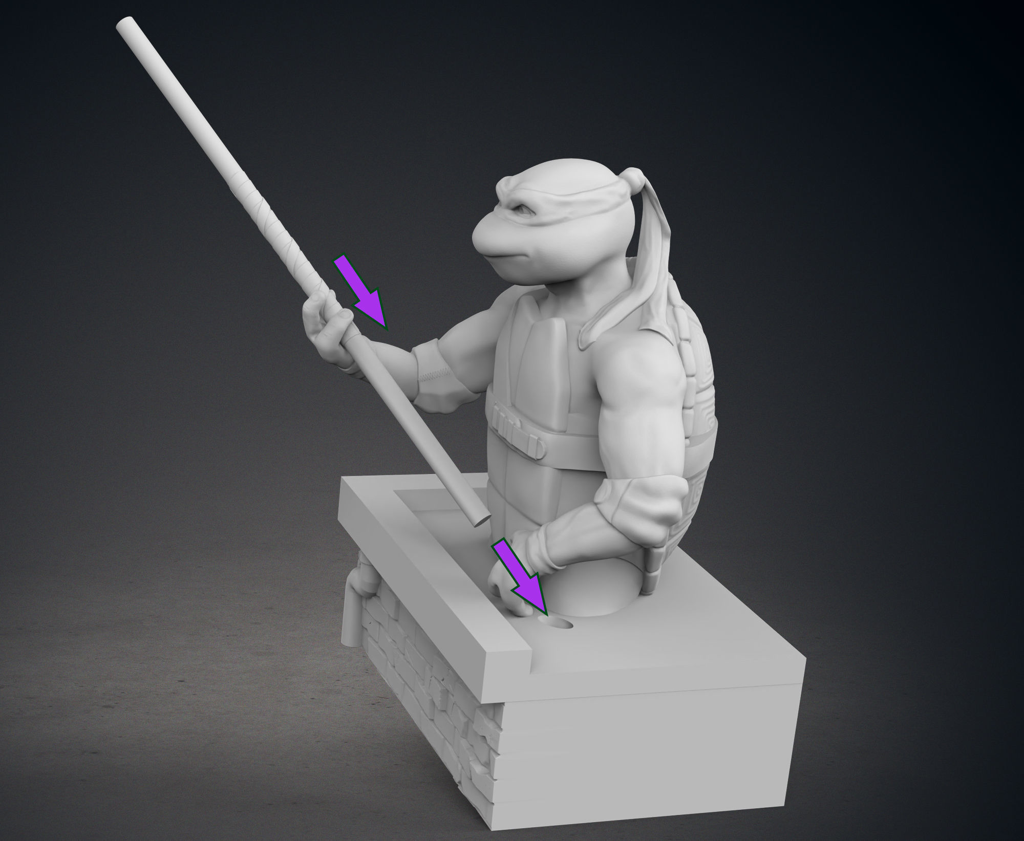 TMNT Pack 3D print model_26