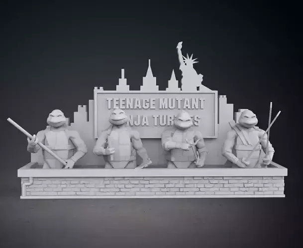 TMNT Pack 3D print model