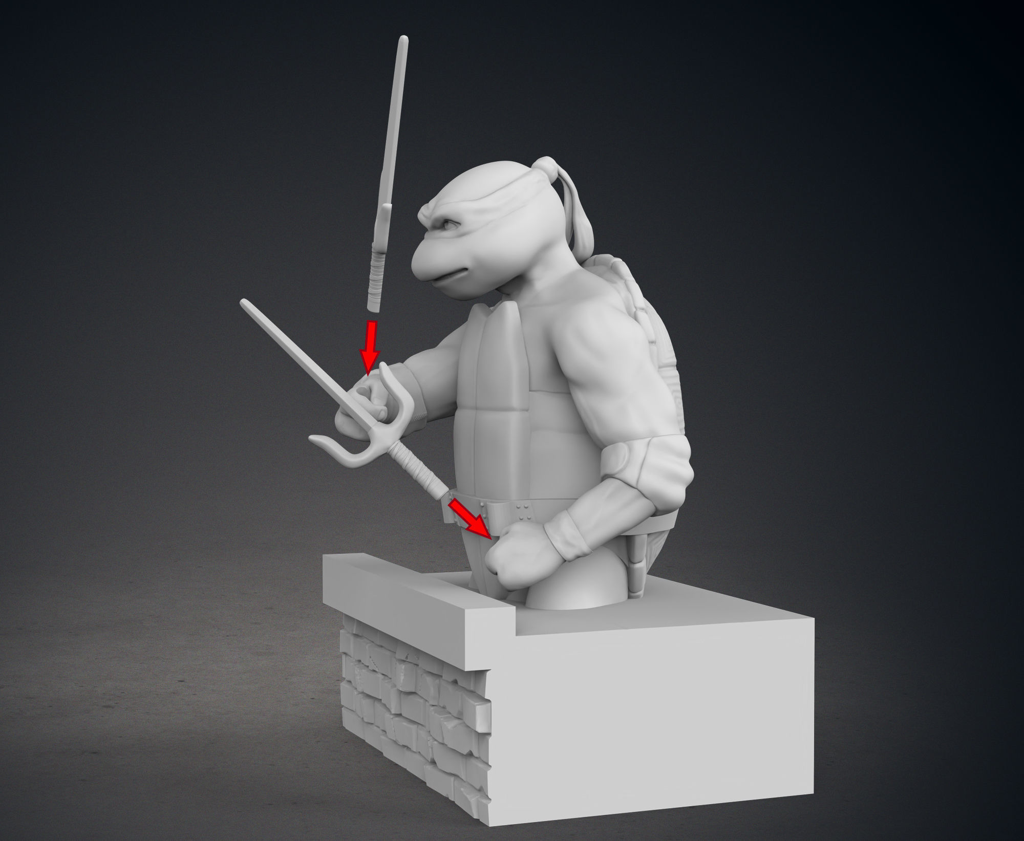 TMNT Pack 3D print model_15