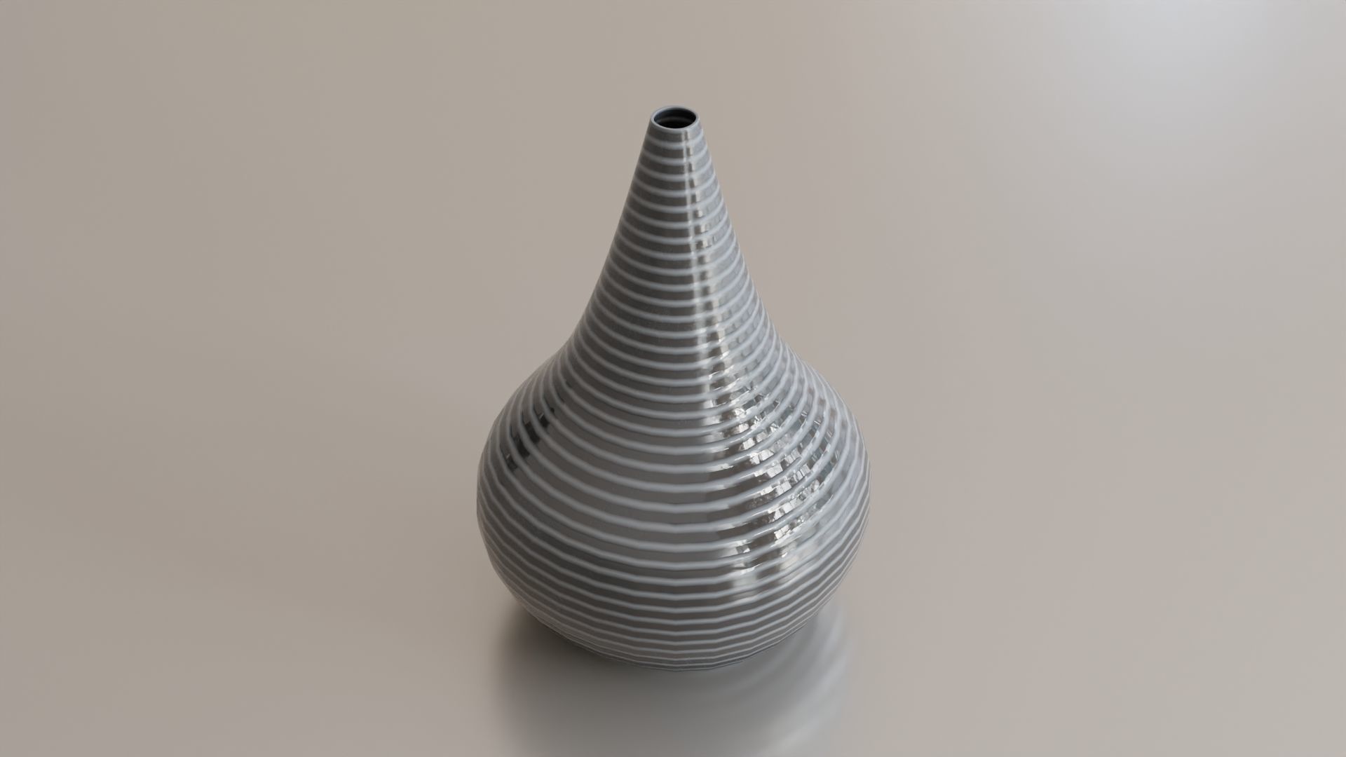 Earthenware jug 09 3D model_2