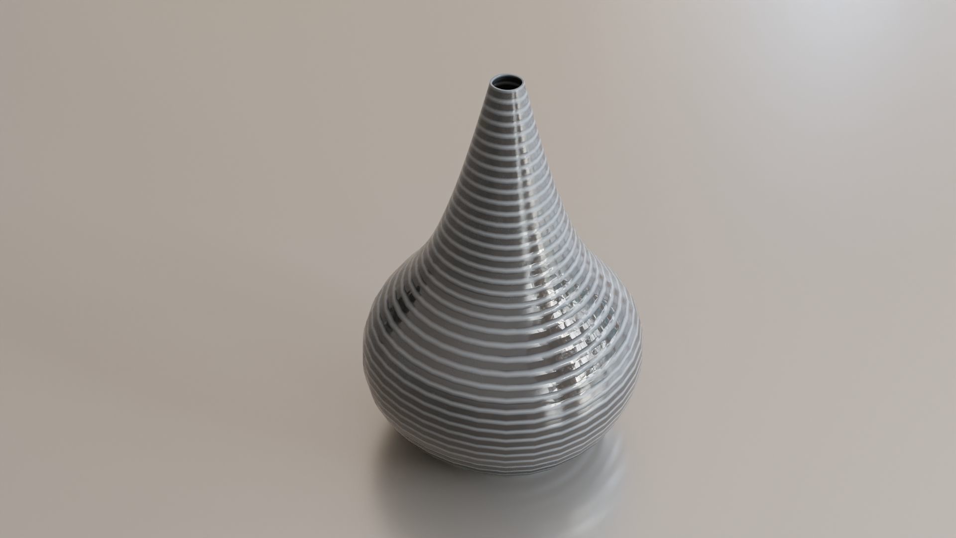 Earthenware jug 09 3D model_1