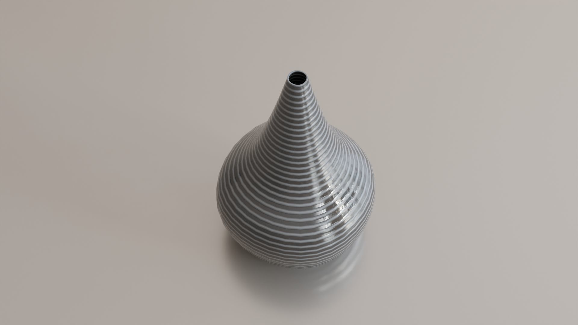 Earthenware jug 09 3D model_3