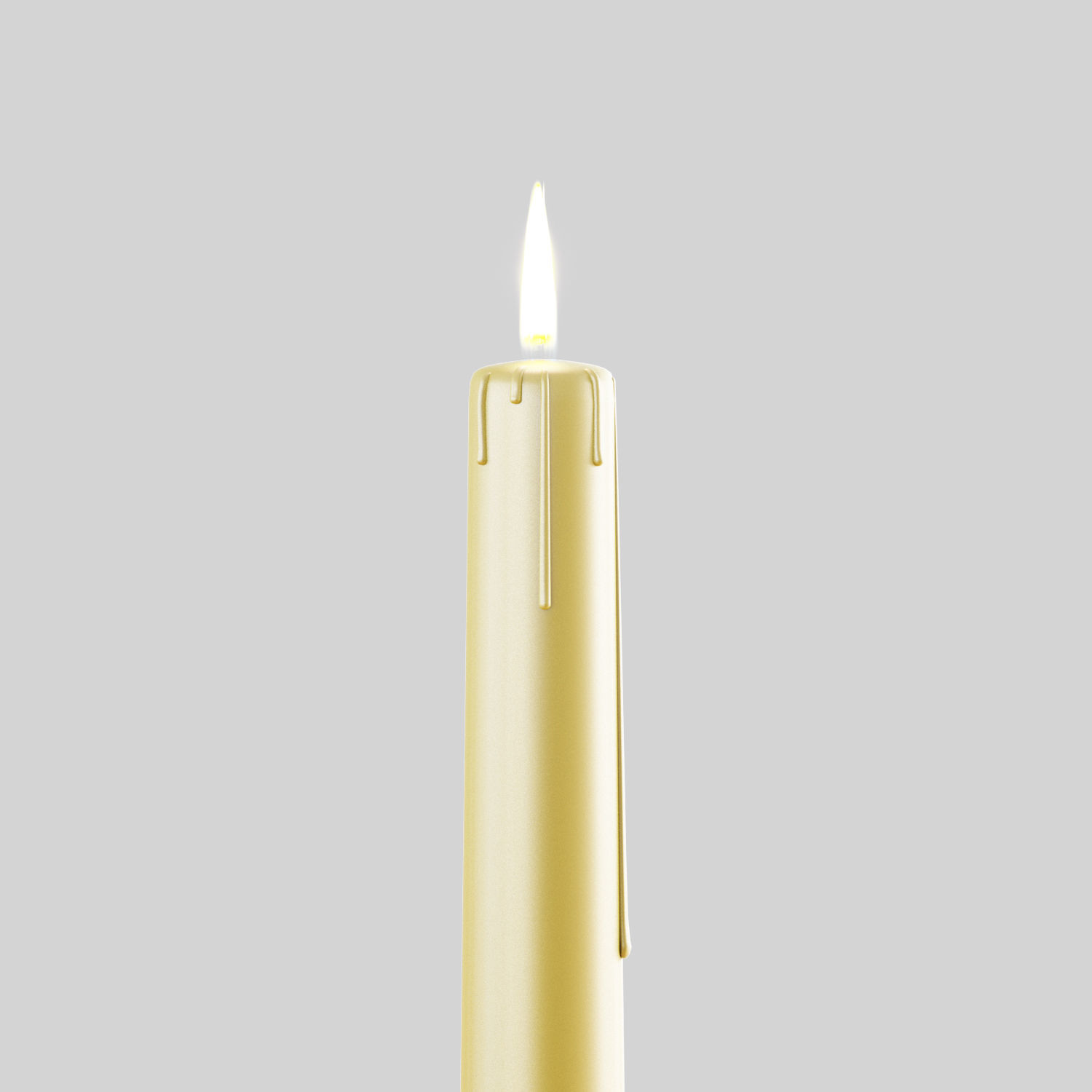 Delaney Candlestick 3D model_4