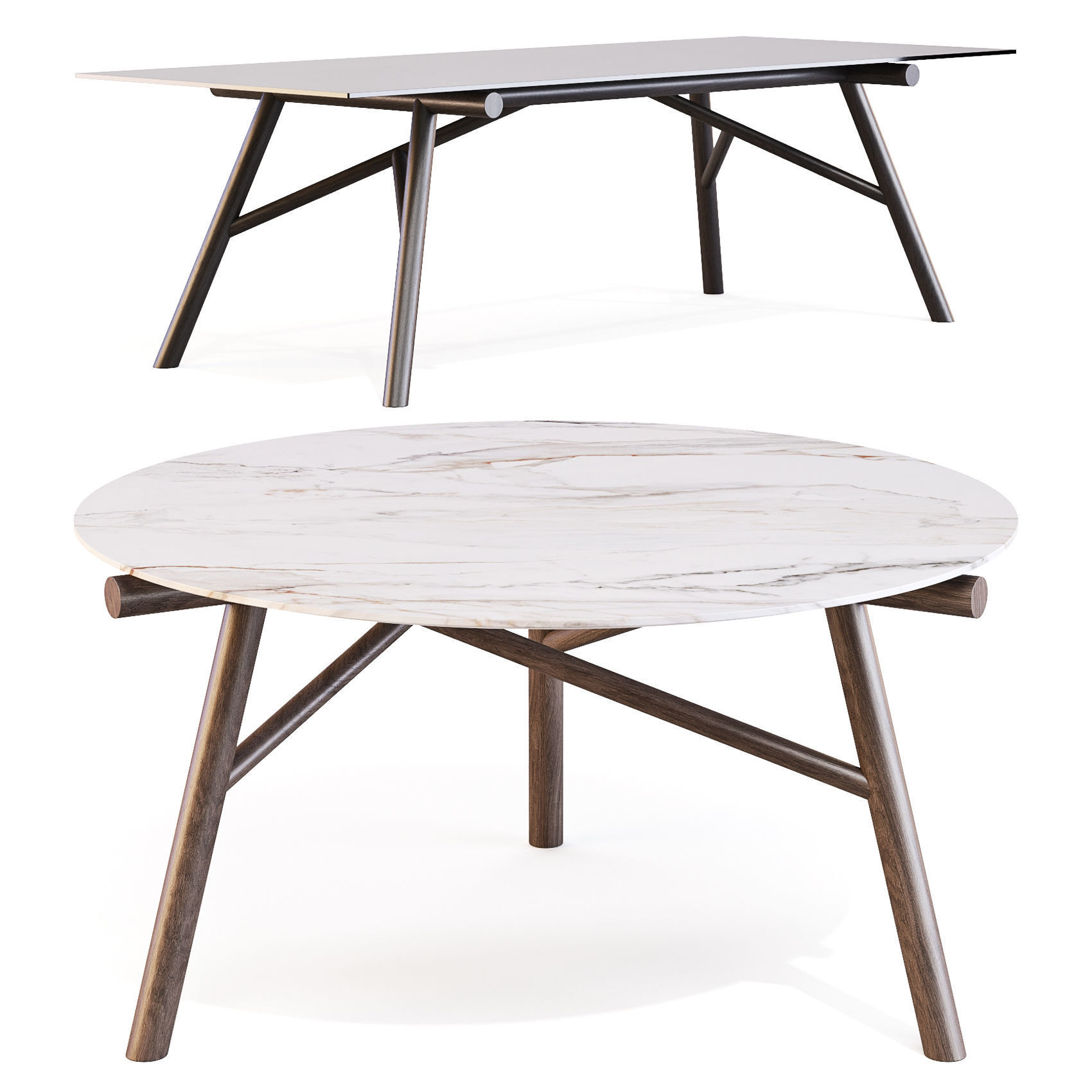 Pianca Maestro - Dining Tables 3D model_1