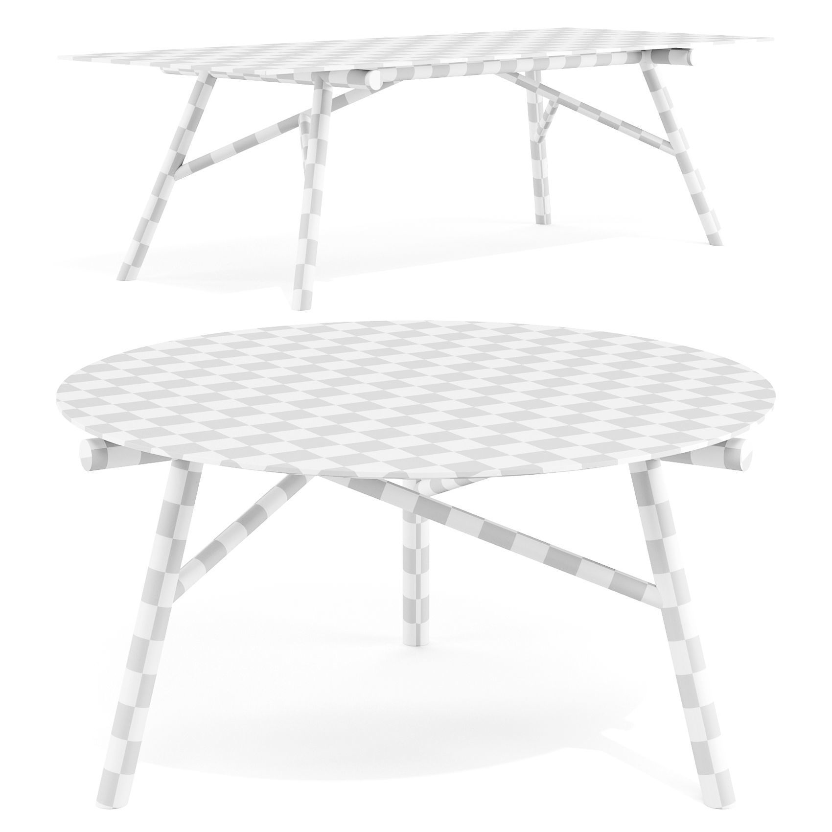 Pianca Maestro - Dining Tables 3D model_2