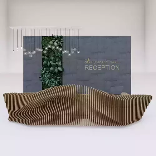 Reception desk