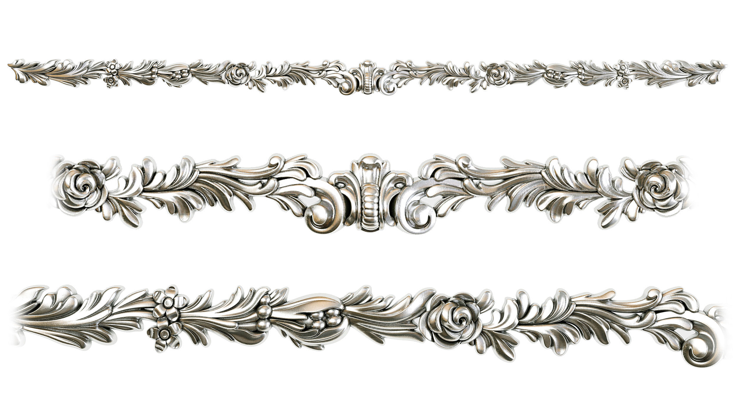 Classic carved 222 3D model_2