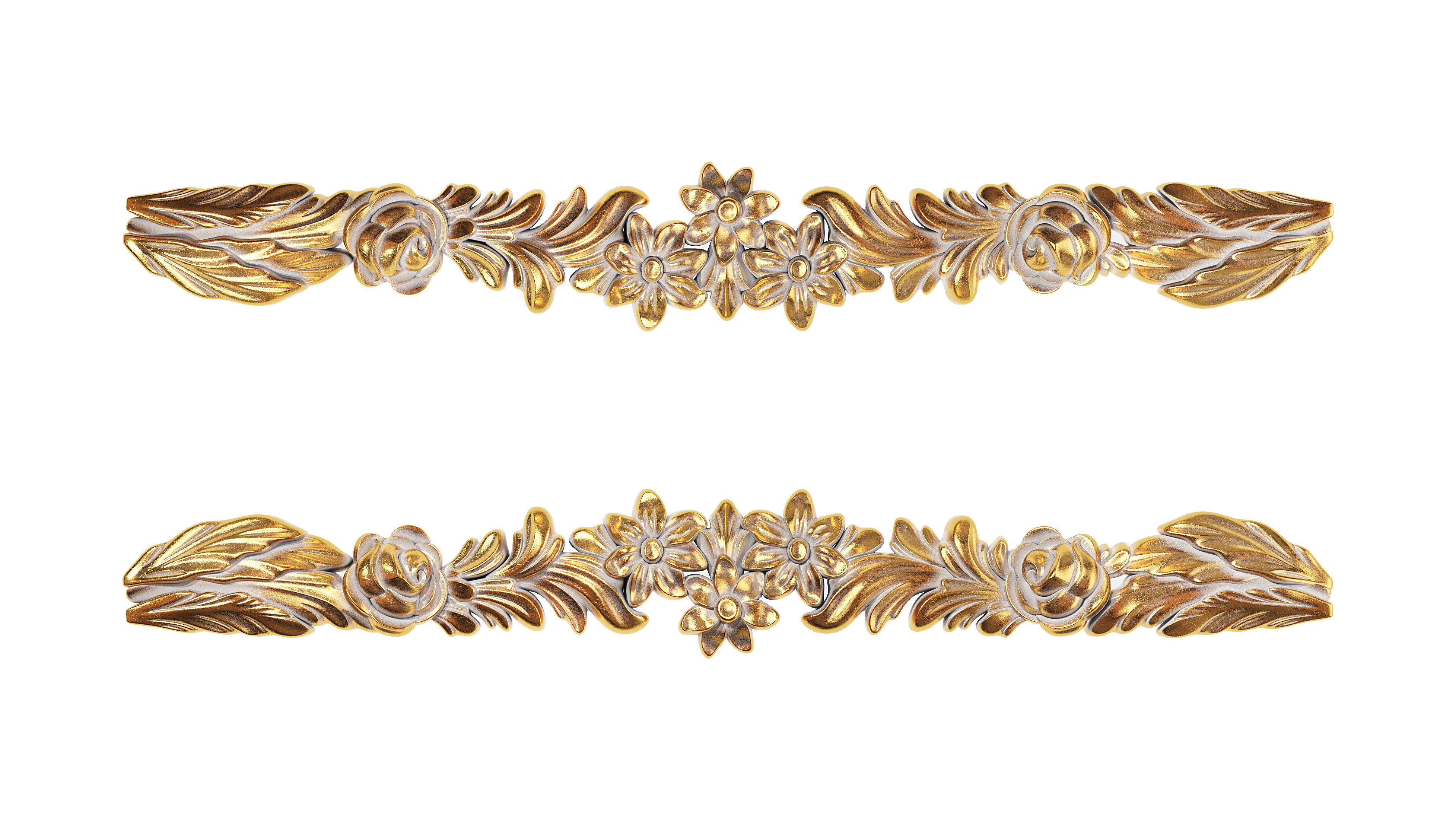 Classic carved 223 3D model_1