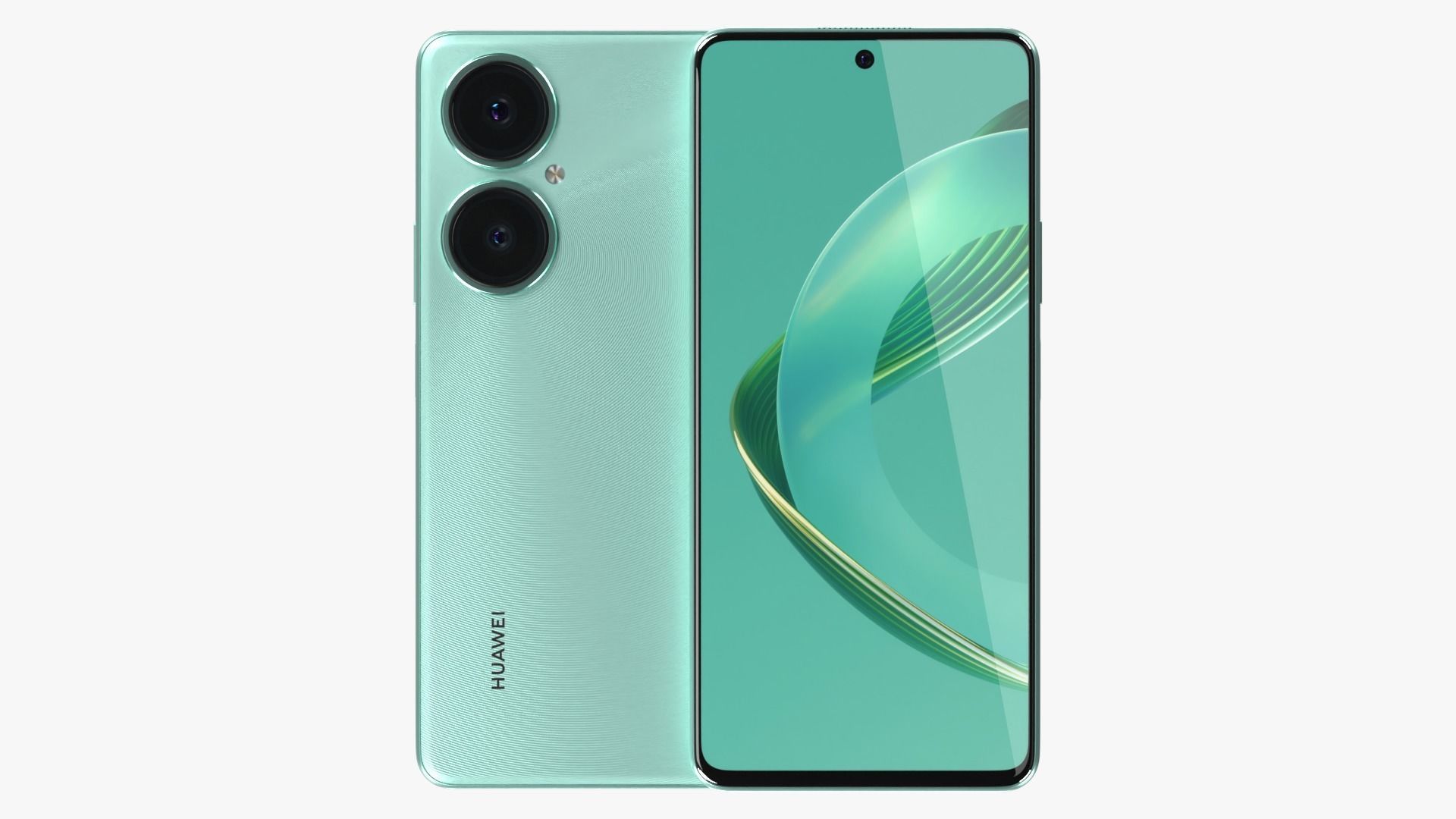 HUAWEI nova 11i Mint Green Low-poly 3D model_1
