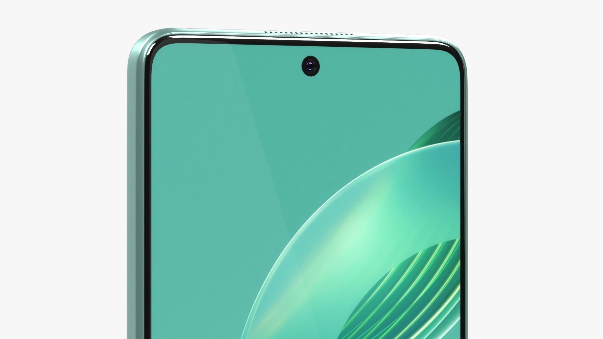 HUAWEI nova 11i Mint Green Low-poly 3D model_7