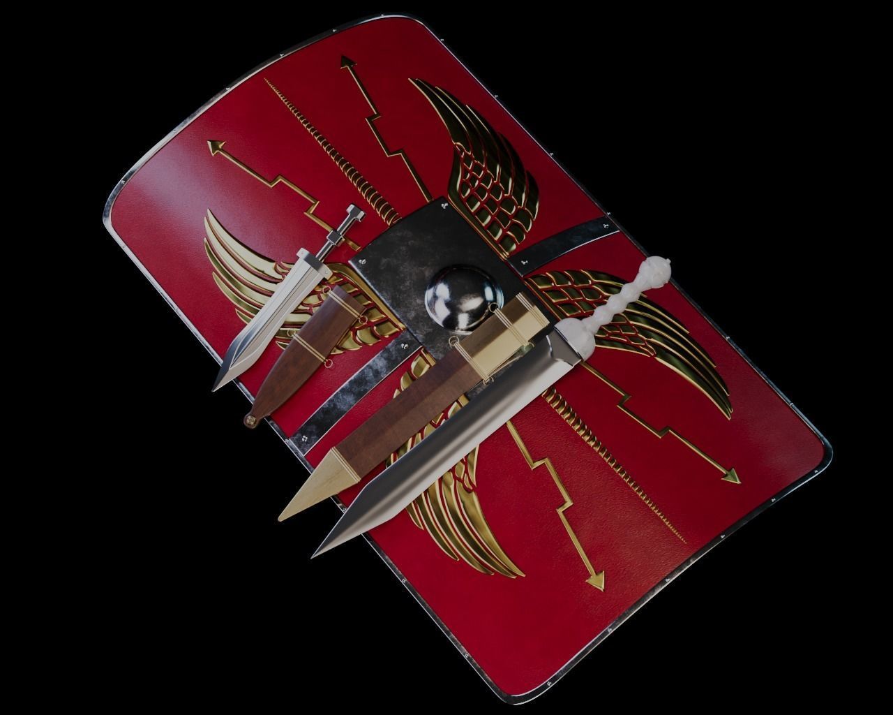 Roman Legioner 3D print model_2