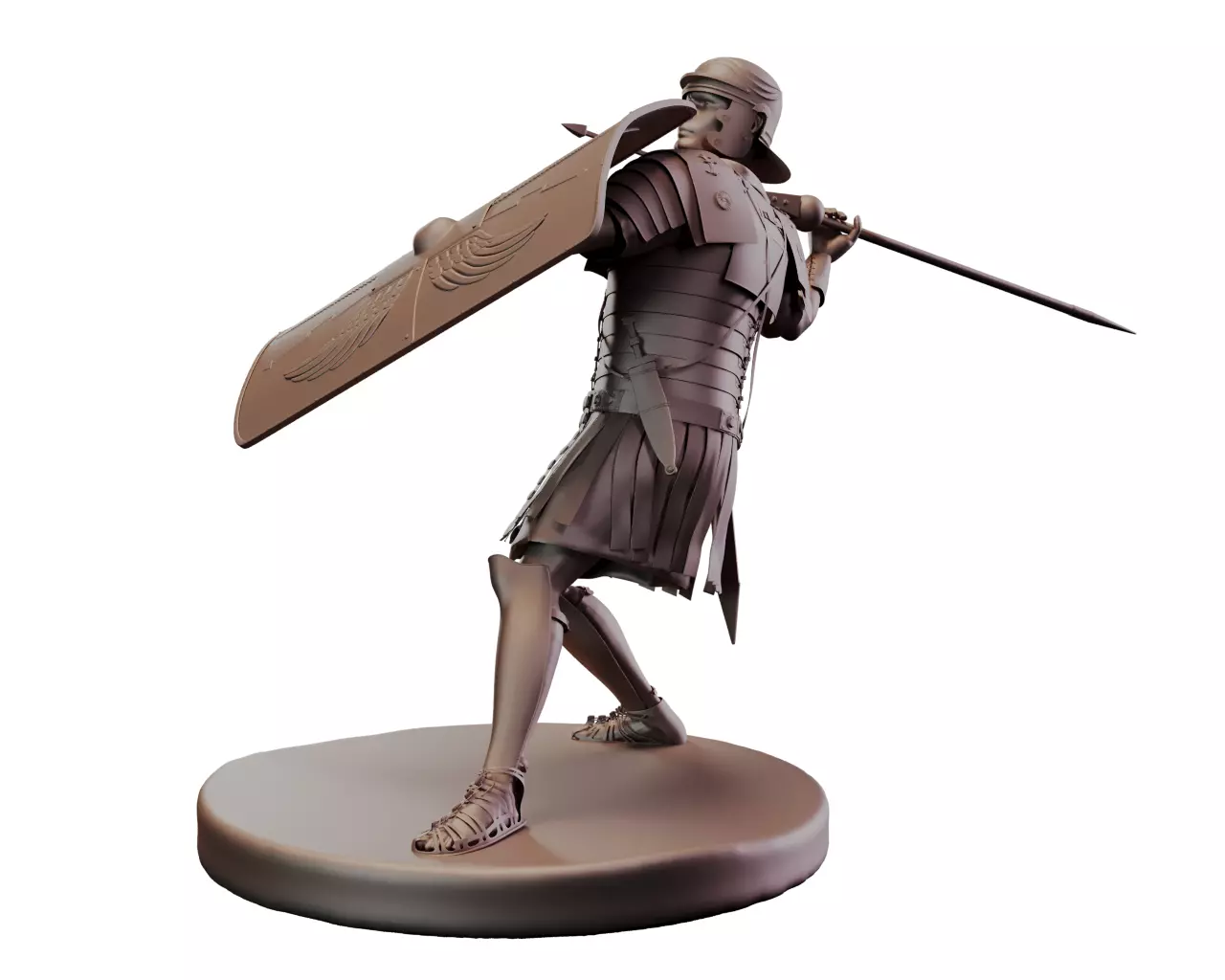 Roman Legioner 3D print model_0