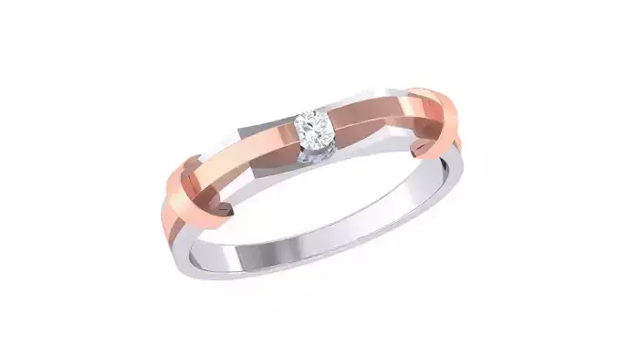 High Jewelry Diamond Ring 3dm renders 3D print model