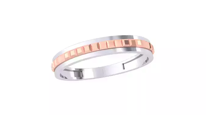 Women Band Ring 3dm render
