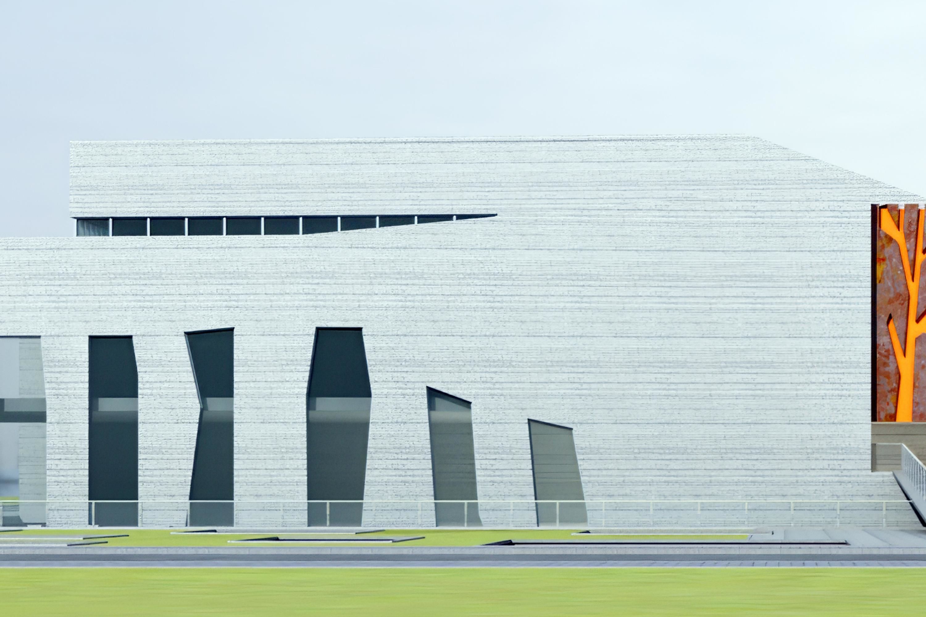 Landscape Modern buildings Museum Architectural Texture_4