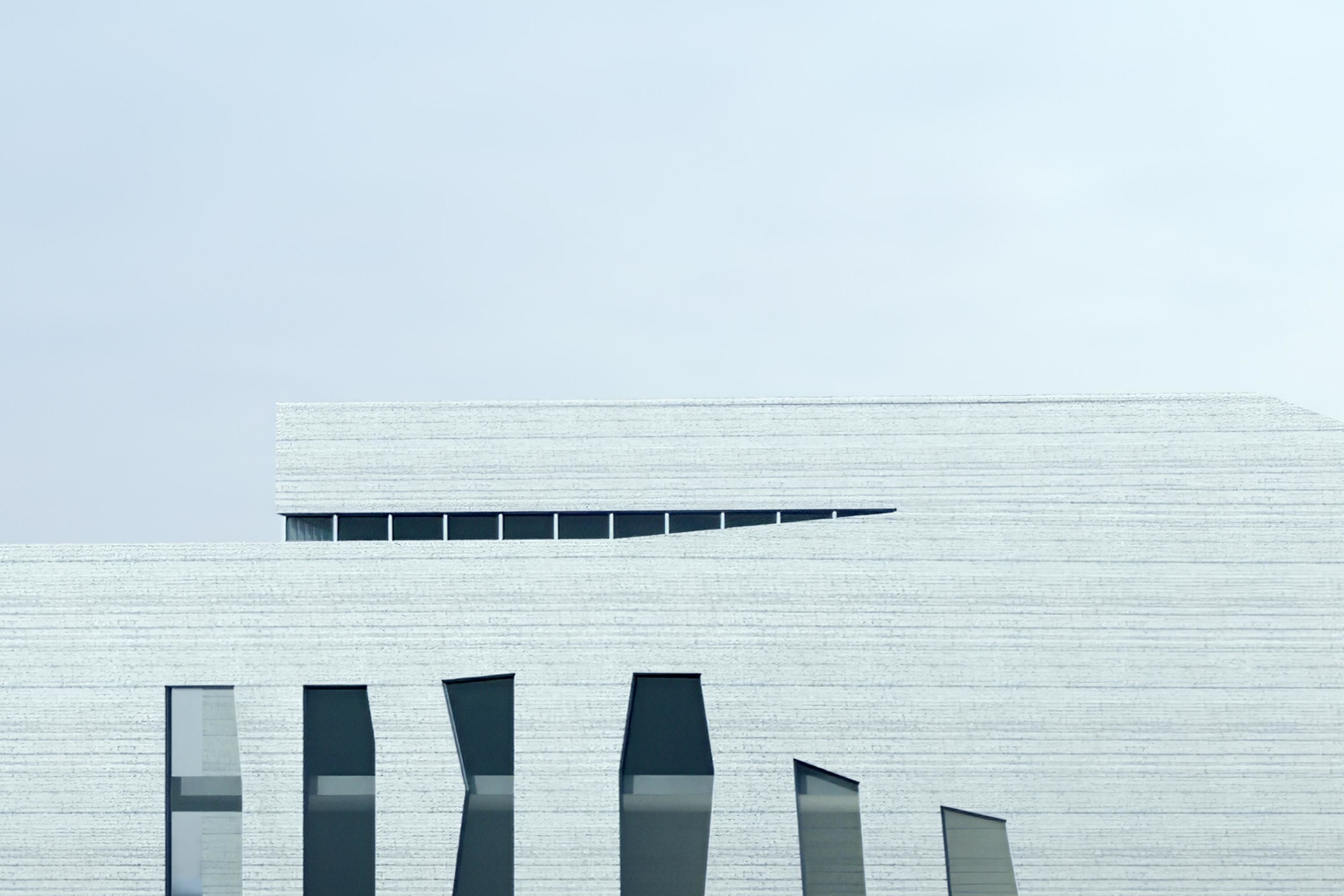 Landscape Modern buildings Museum Architectural Texture_3