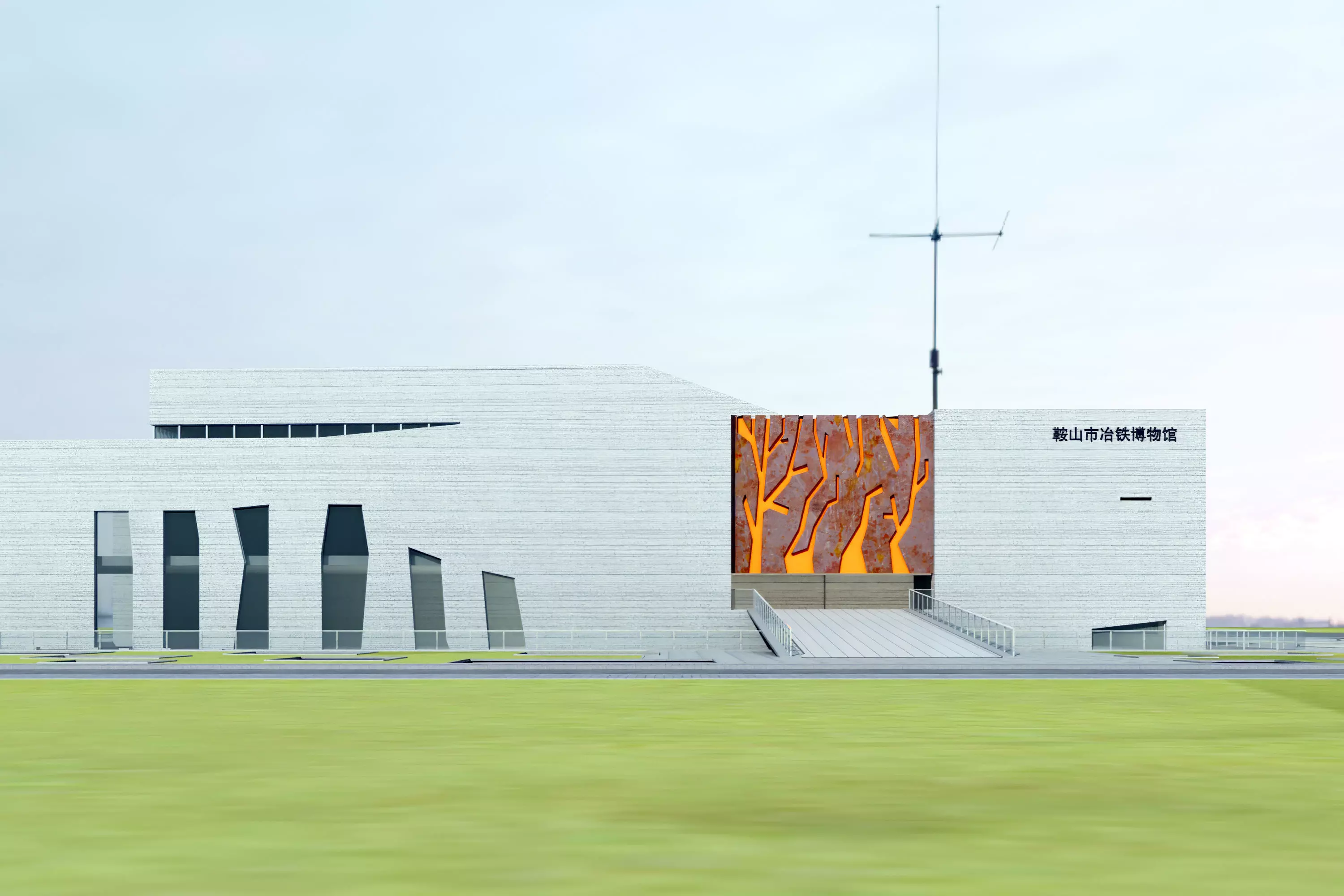 Landscape Modern buildings Museum Architectural Texture_0