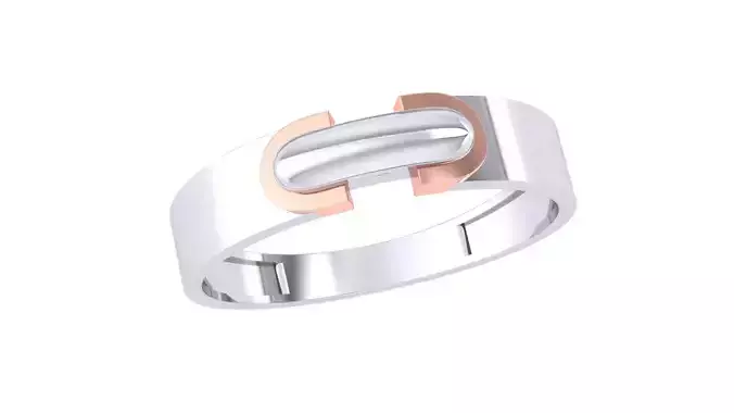 Women Band Ring 3dm render