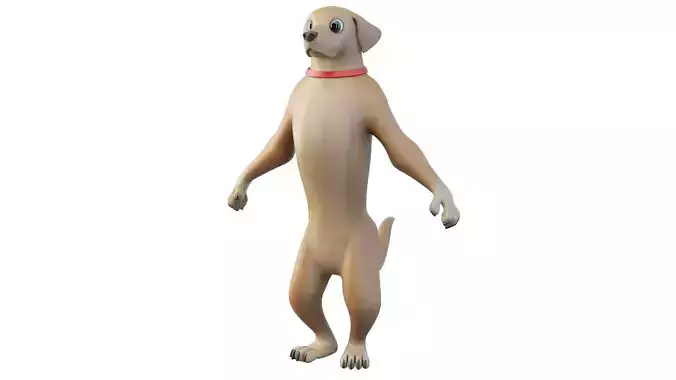 Cartoon Dog Character