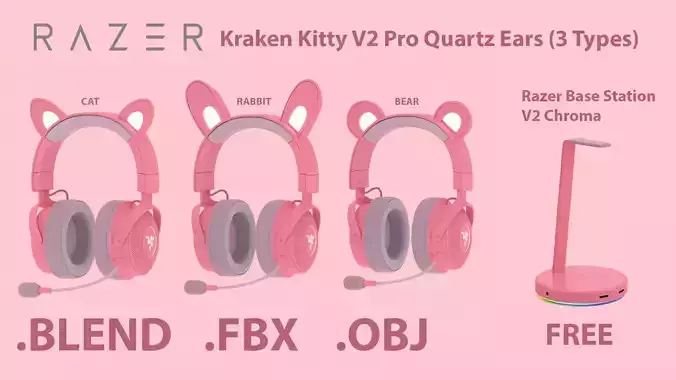 Kraken Kitty V2 Pro Quartz  3 Types 