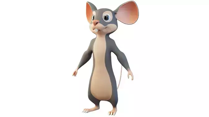 Cartoon Mouse Character