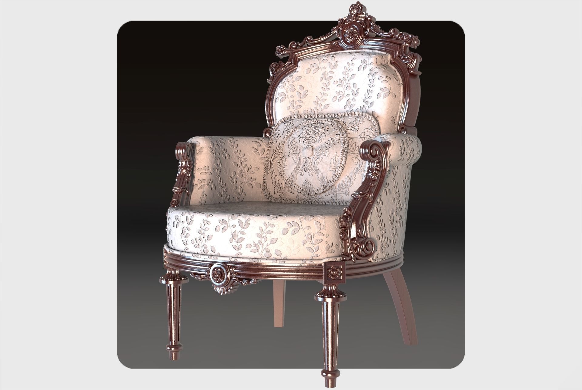 Carved sofa for cnc 12 3D model_2