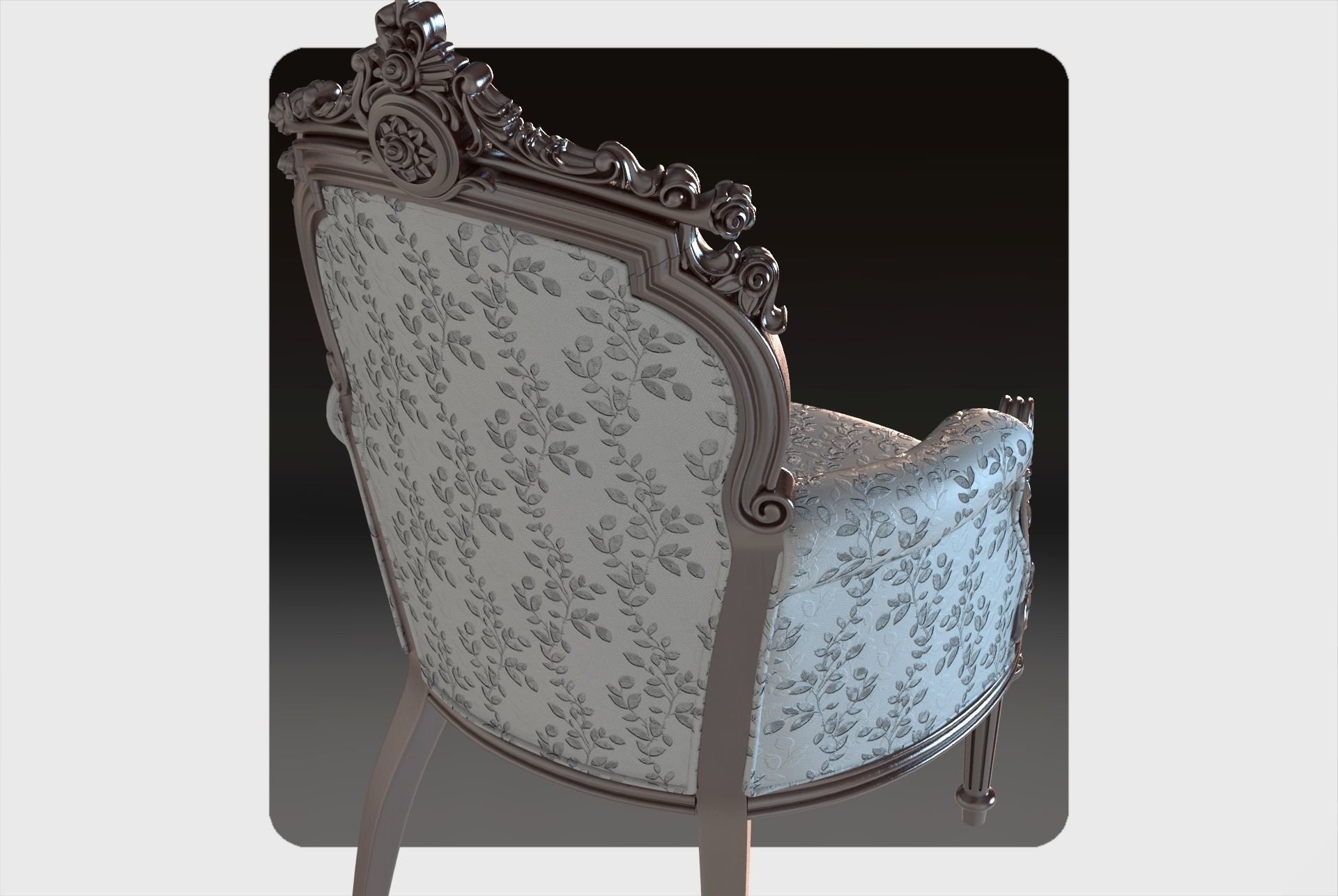 Carved sofa for cnc 12 3D model_4