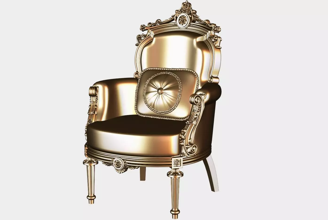 Carved sofa for cnc 12 3D model_0