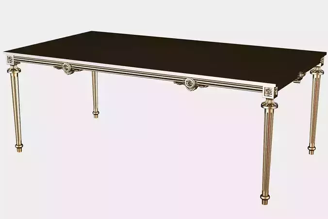 Carved dinner table for cnc 12