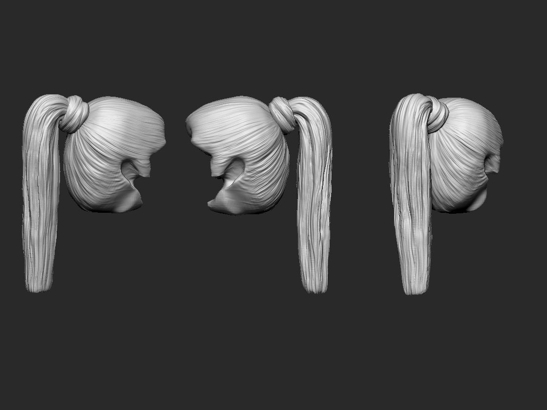 Hairstyle 31 3D print model_10
