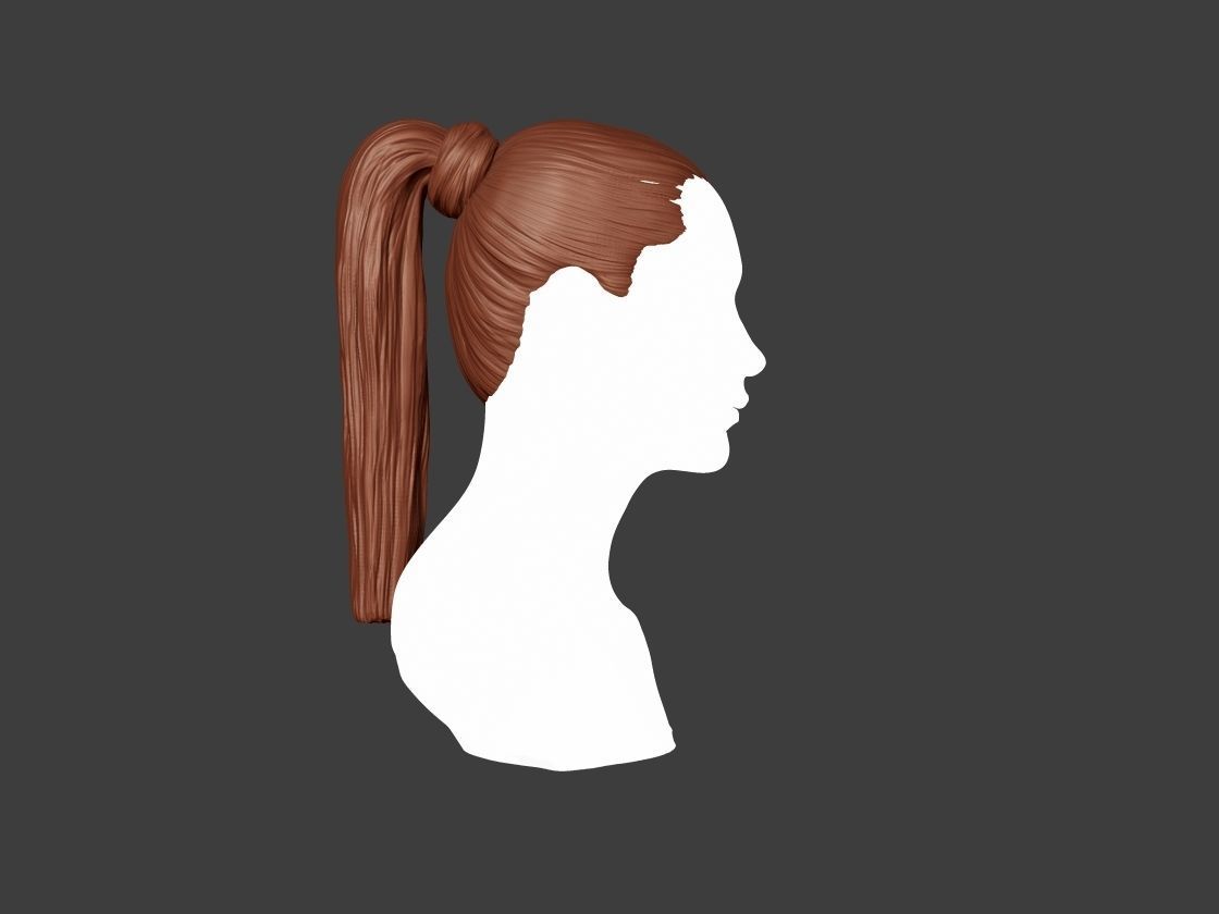 Hairstyle 31 3D print model_7