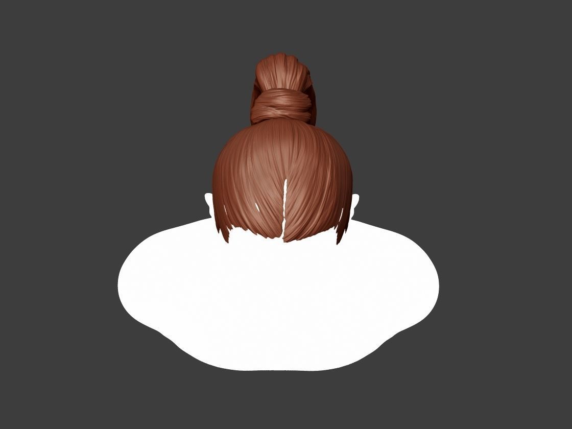 Hairstyle 31 3D print model_6