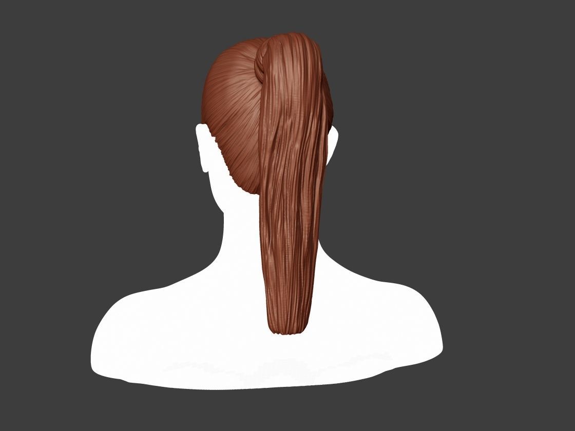 Hairstyle 31 3D print model_8